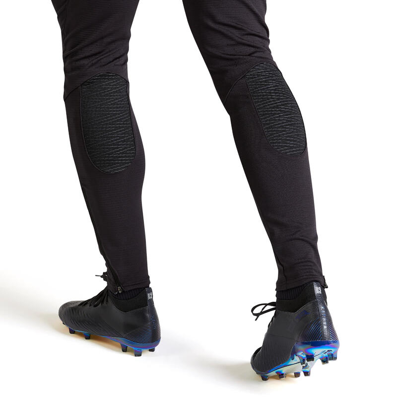 Pantalon de trening Fotbal CLR negru Adulţi 