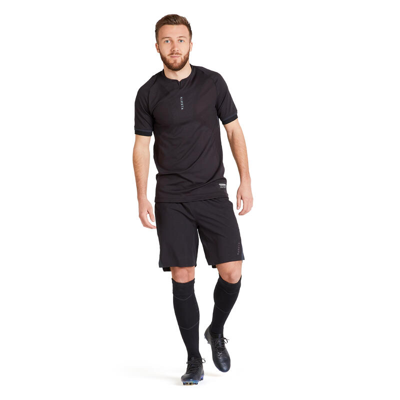 Damen/Herren Fußball Shorts - CLR schwarz