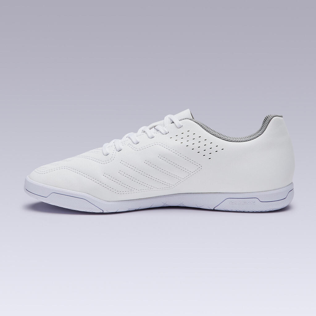 PATIKE ZA FUTSAL 100 ZA ODRASLE - BELE