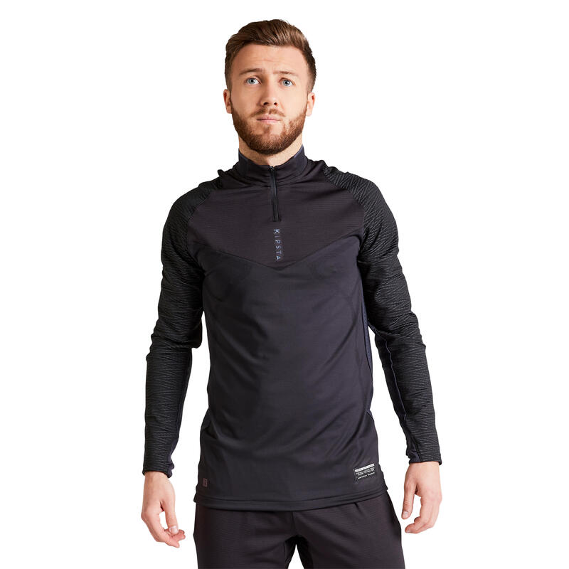 Sudadera de fútbol adulto CLR negro 