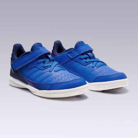 Kids' Futsal Trainers Eskudo 500 - Blue