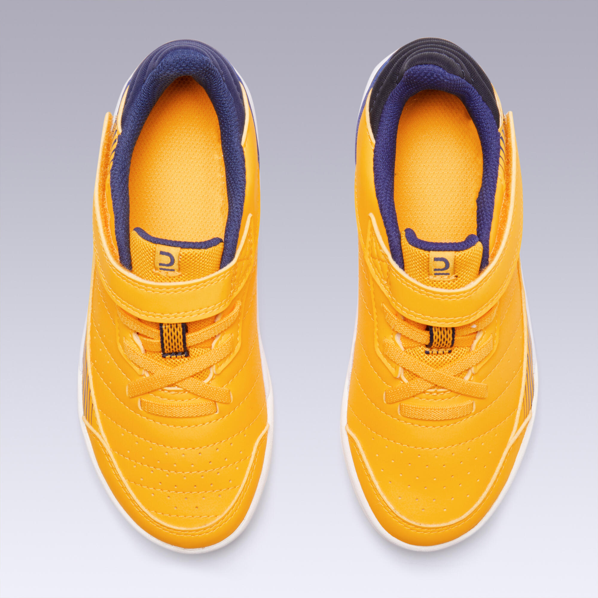 Futsal Shoes - Eskudo 500 KD Yellow/Blue - KIPSTA