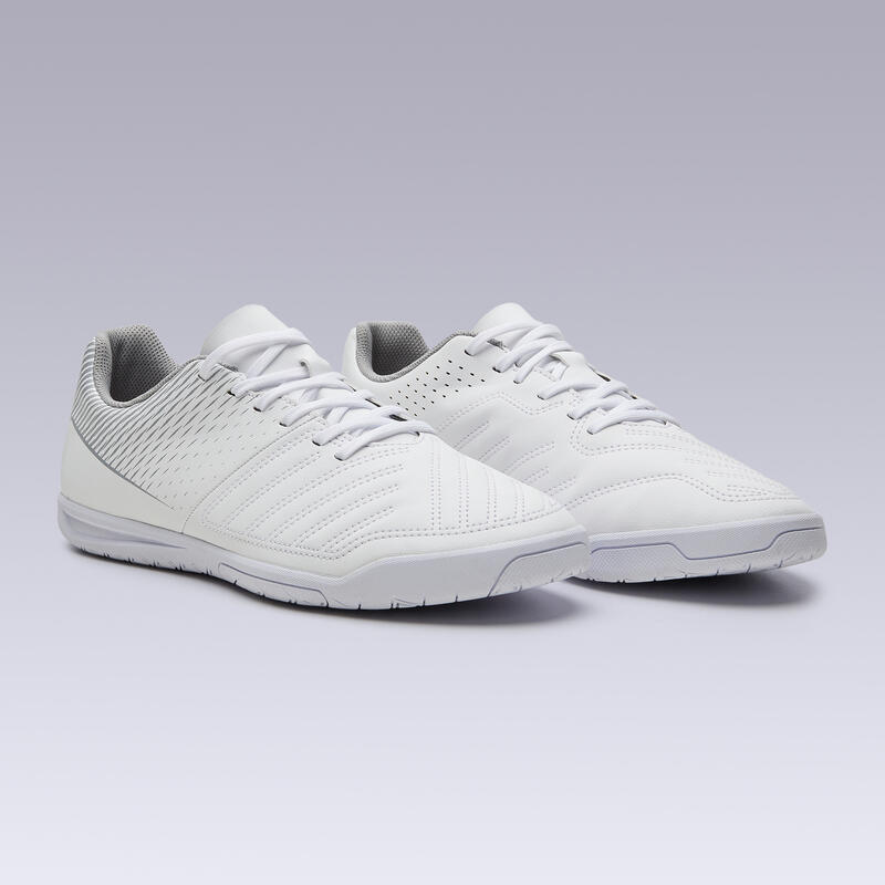 Chaussures de Futsal adulte 100 Blanc