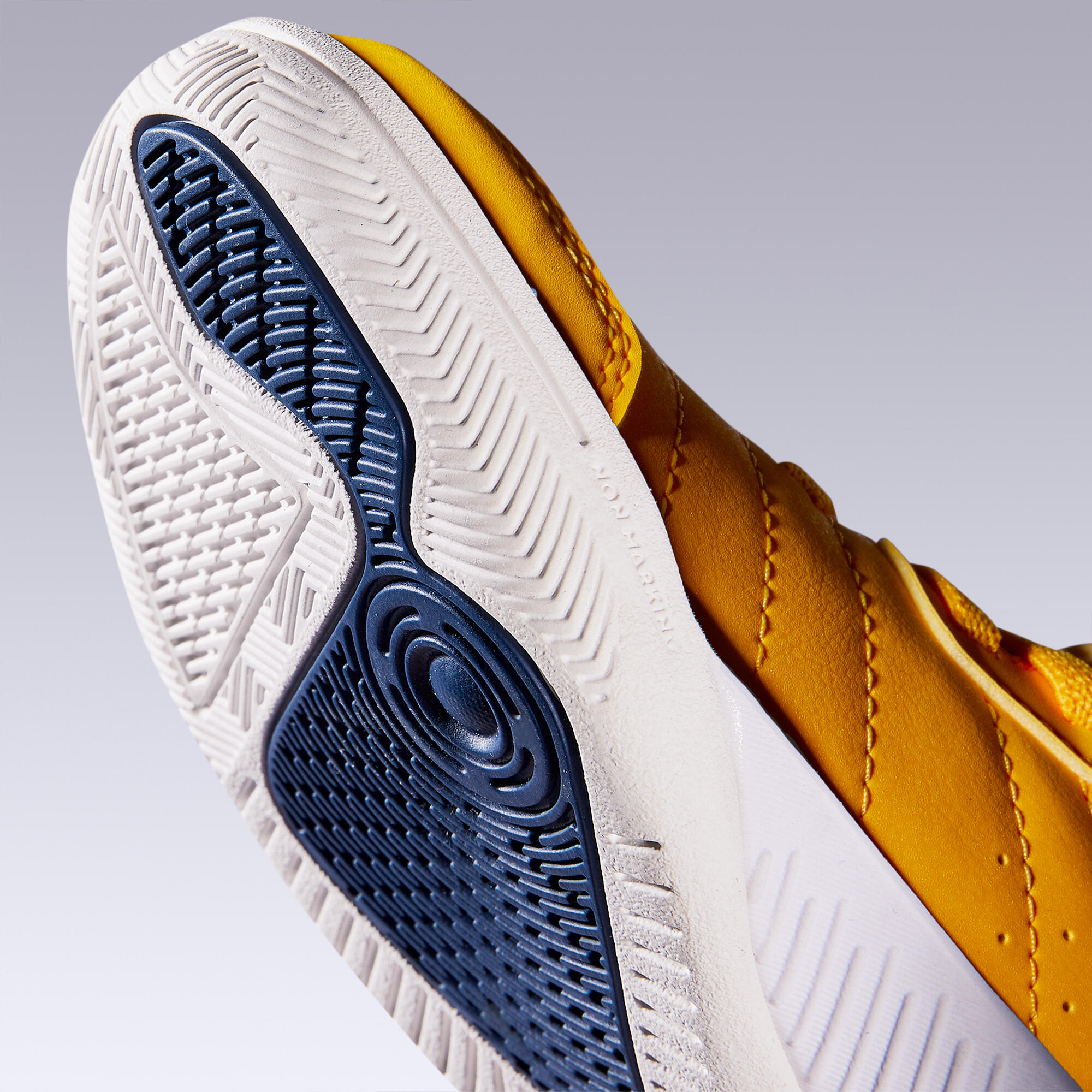 Futsal Shoes - Eskudo 500 KD Yellow/Blue - KIPSTA