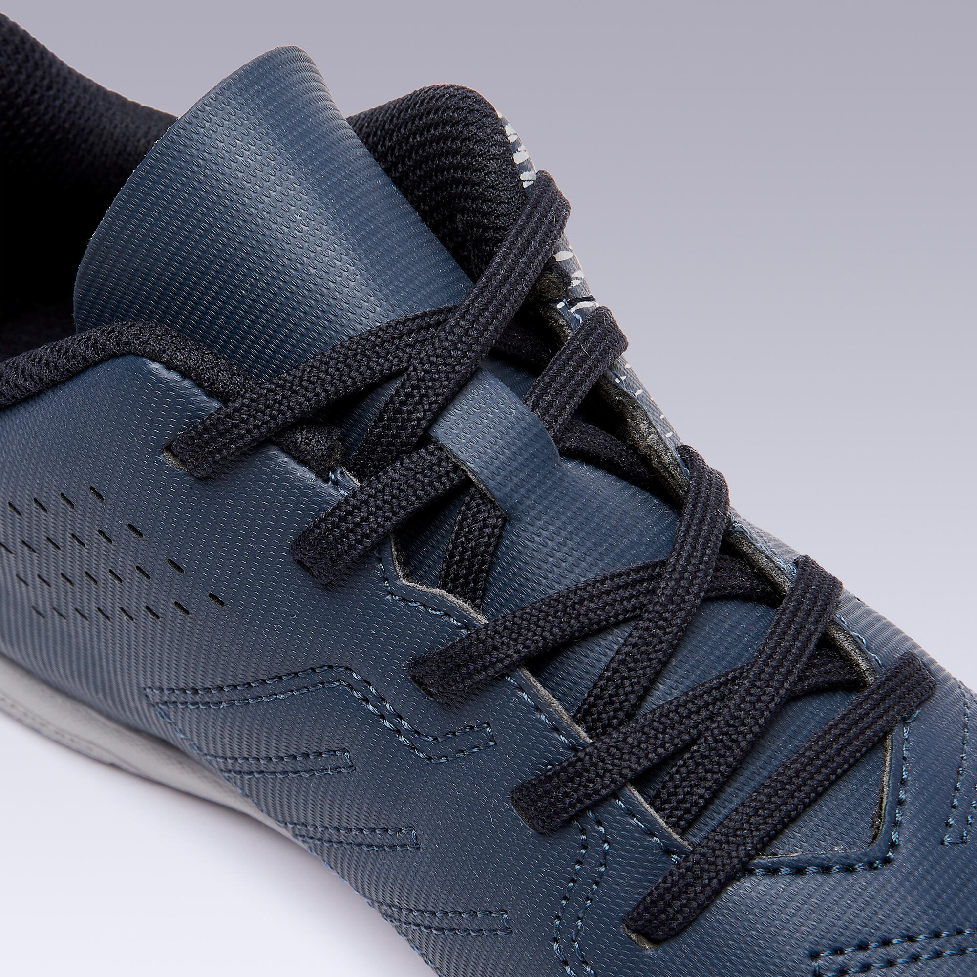 Kids' Futsal Trainers 100 - Blue/Grey 6/7