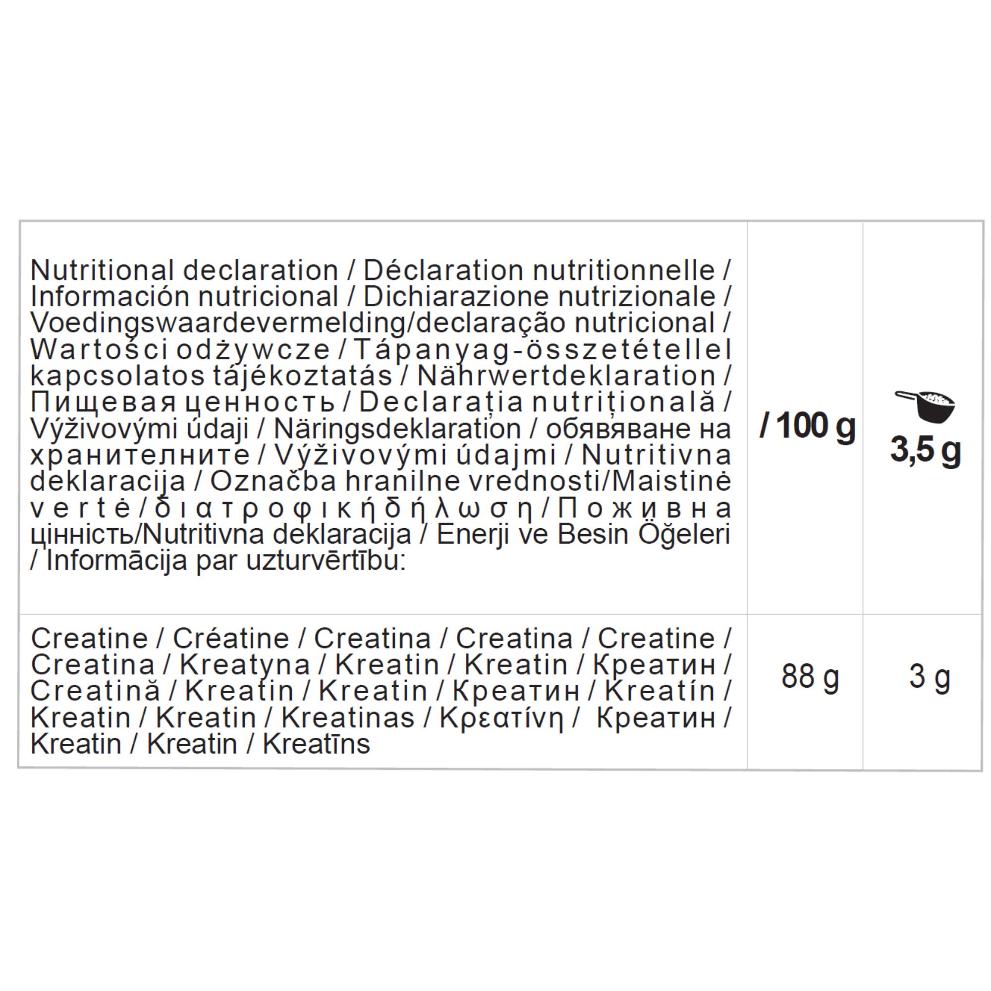 Creapure® Certified Creatine Monohydrate Neutral 300 g 2/3