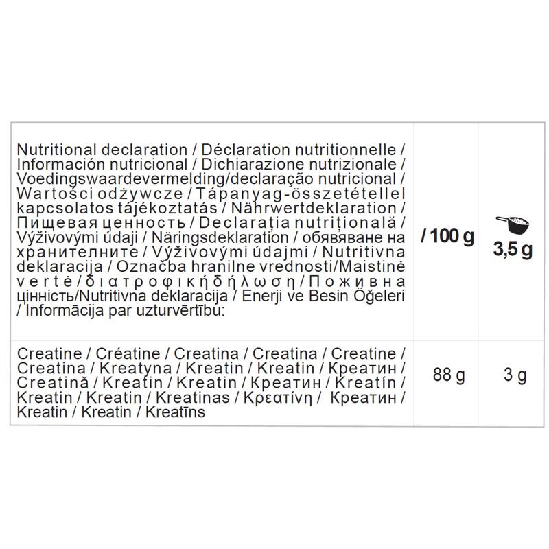 Creatina monoidrato Creapure® neutra 300g