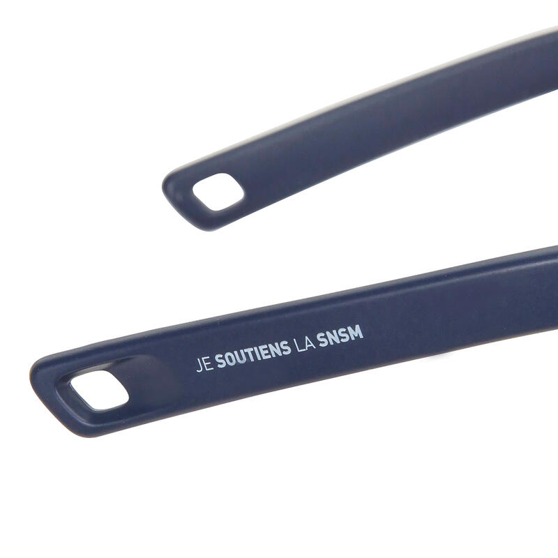 Lunettes de soleil polarisées flottantes voile adulte 100 taille M Bleu SNSM