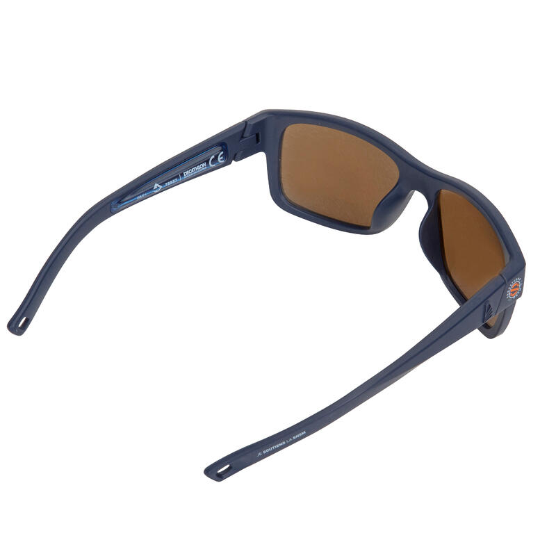Lunettes de soleil polarisées flottantes voile adulte 100 taille M Bleu SNSM