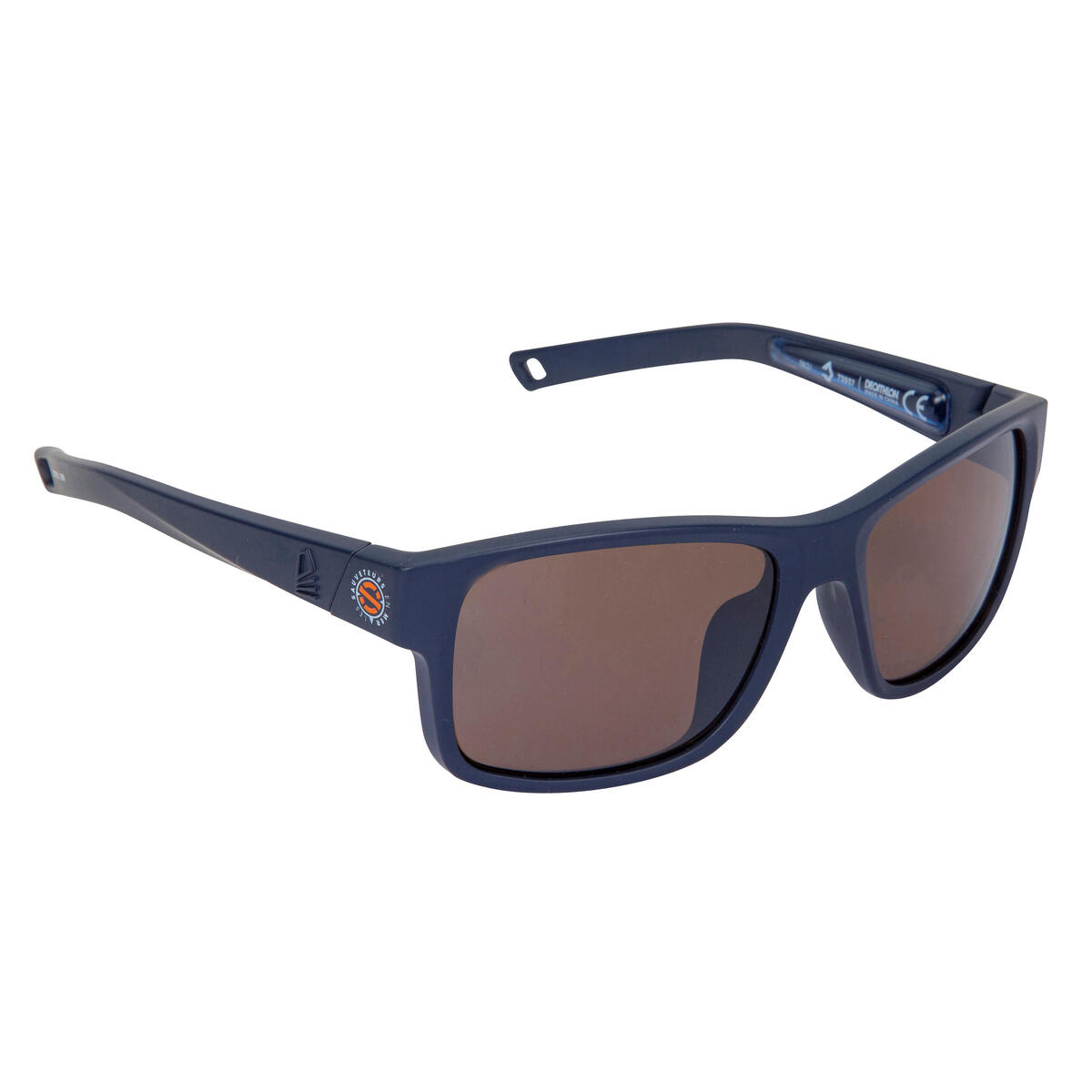 Lunettes de soleil polarisées flottantes voile adulte 100 taille M Bleu SNSM
