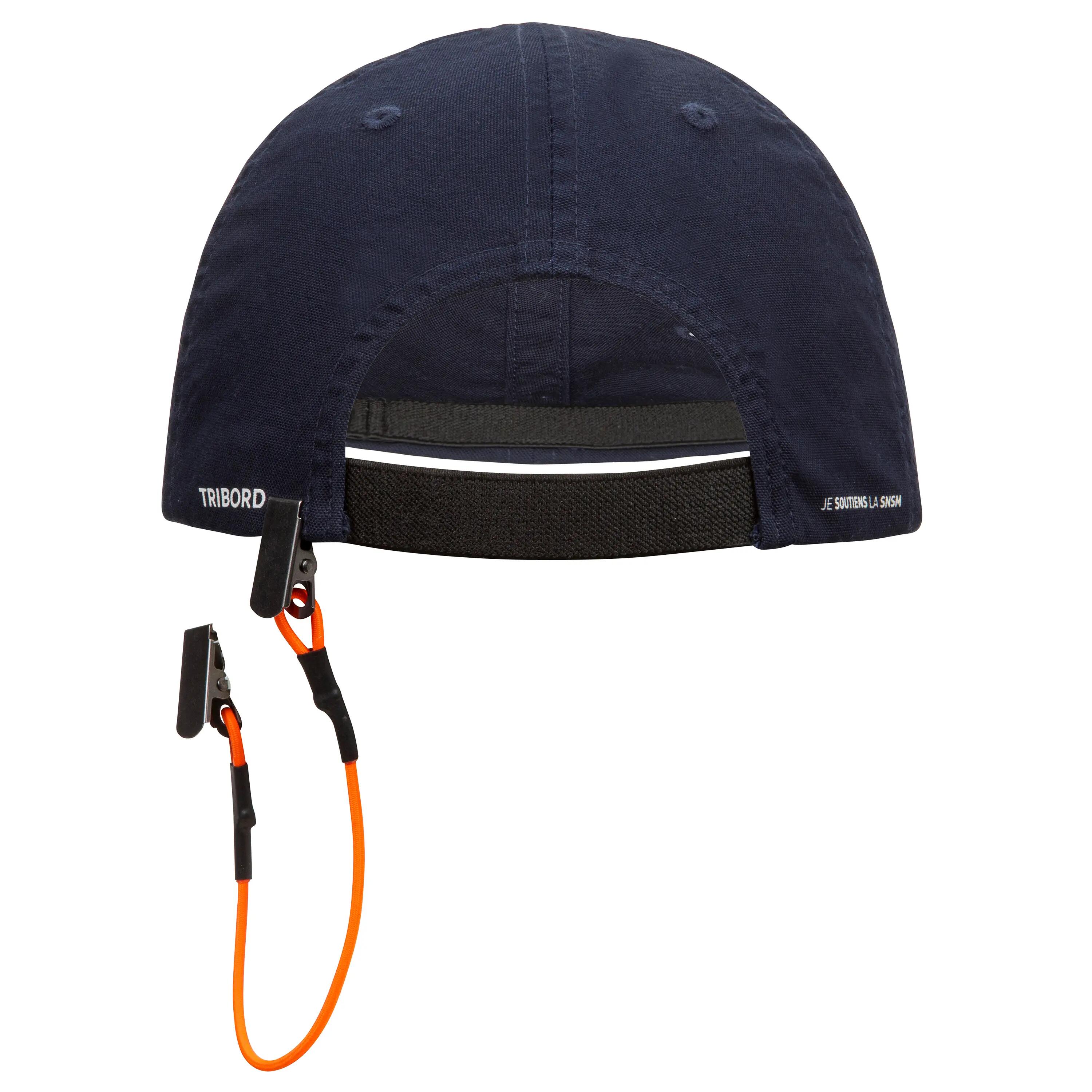 Adult Sailing Cap SAILING 100 - Navy Blue SNSM 4/7