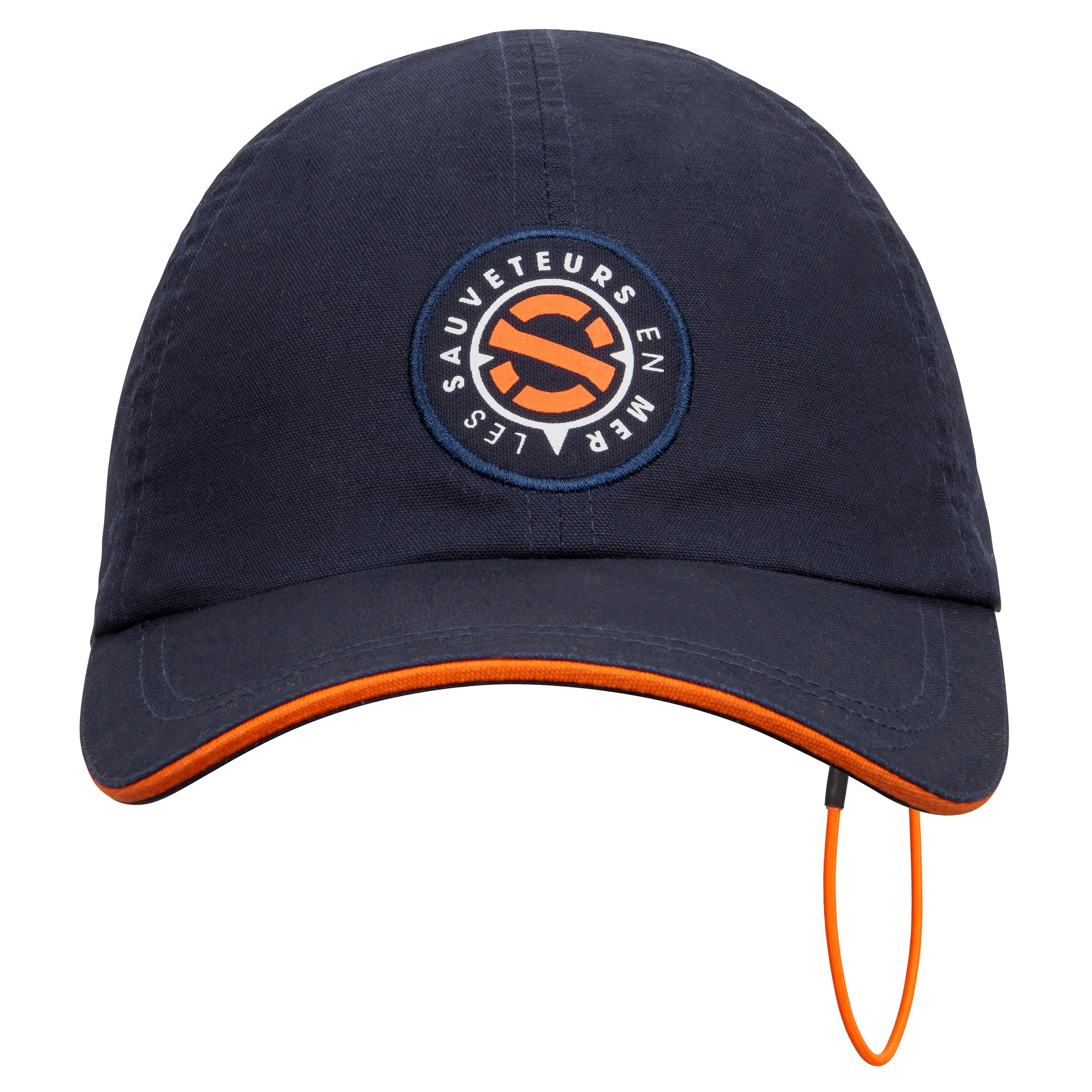 Adult Sailing Cap SAILING 100 - Navy Blue SNSM 2/7
