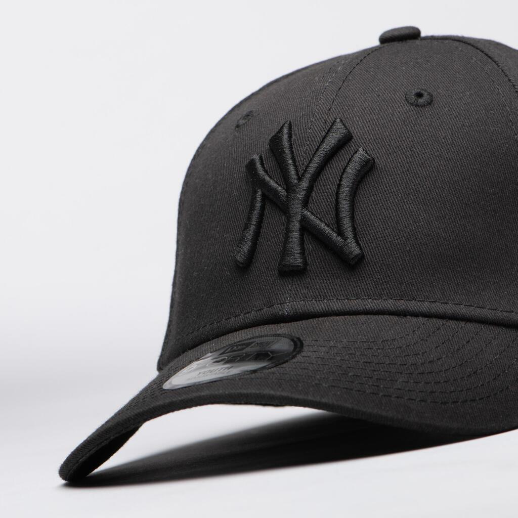 Kids' Baseball Cap MLB 9Forty New York Yankees - Black/Black