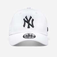 Basebollkeps 9FORTY NEW YORK YANKEES vuxen vit Lagsport - Keps 9FORTY NYY vit NEW ERA - Lagsportstillbehör och Material