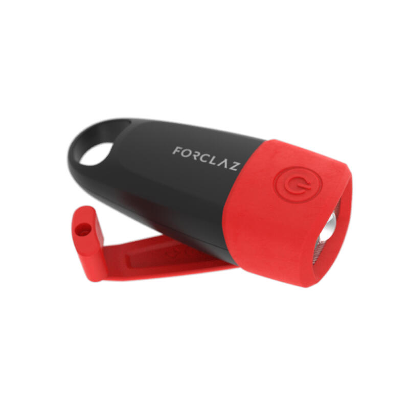 Oplaadbare zaklamp Dynamo 100 rood 15 lumen