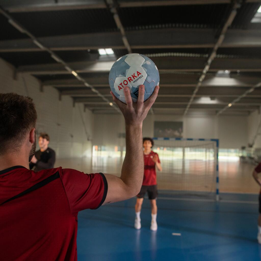 Ballon de handball taille 3 sans résine - h500 wax free