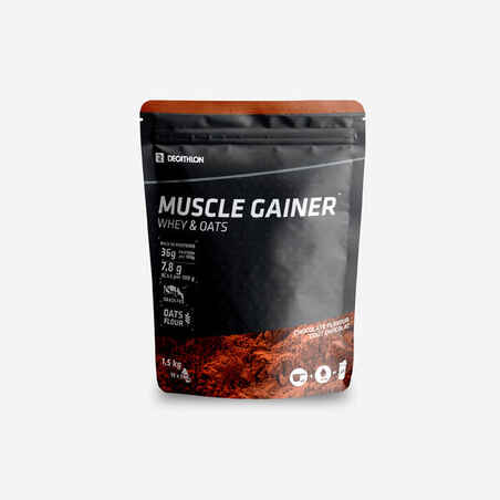Išrūgų ir avižų šokoladas „Muscle Gainer“, 1,5 g