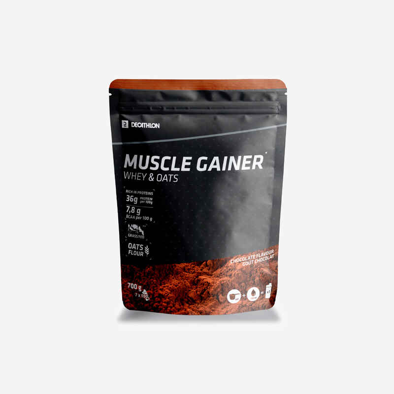 Muscle gainer Ορός γάλακτος & Βρώμη - Σοκολάτα 700 g