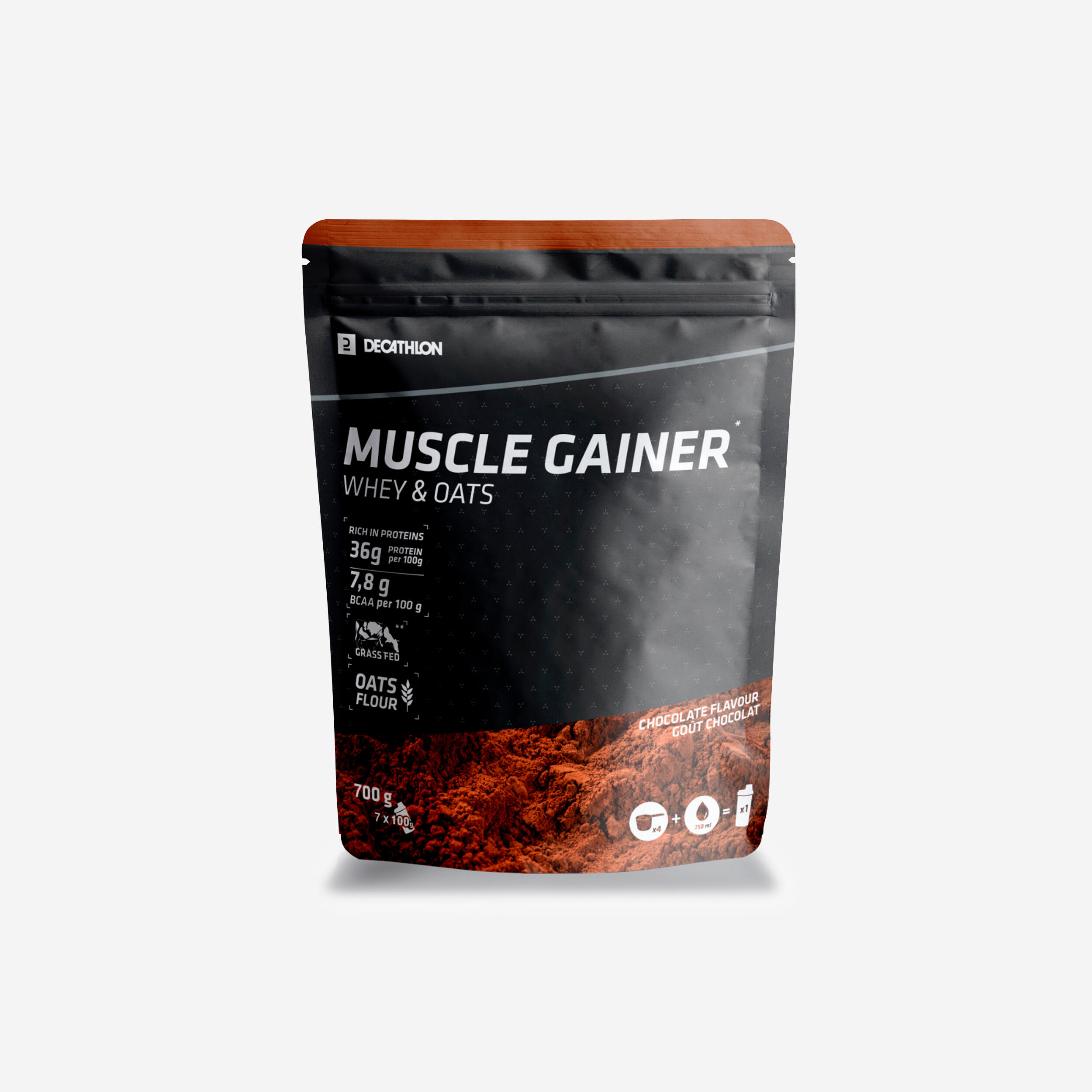 Muscle Gainer Whey & Oat Chocolate 700 g 1/2