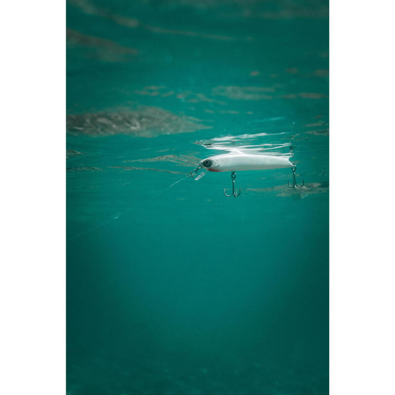 Amostra Flutuante para Pesca ao Corrico em Mar SAXTON 110F Azul