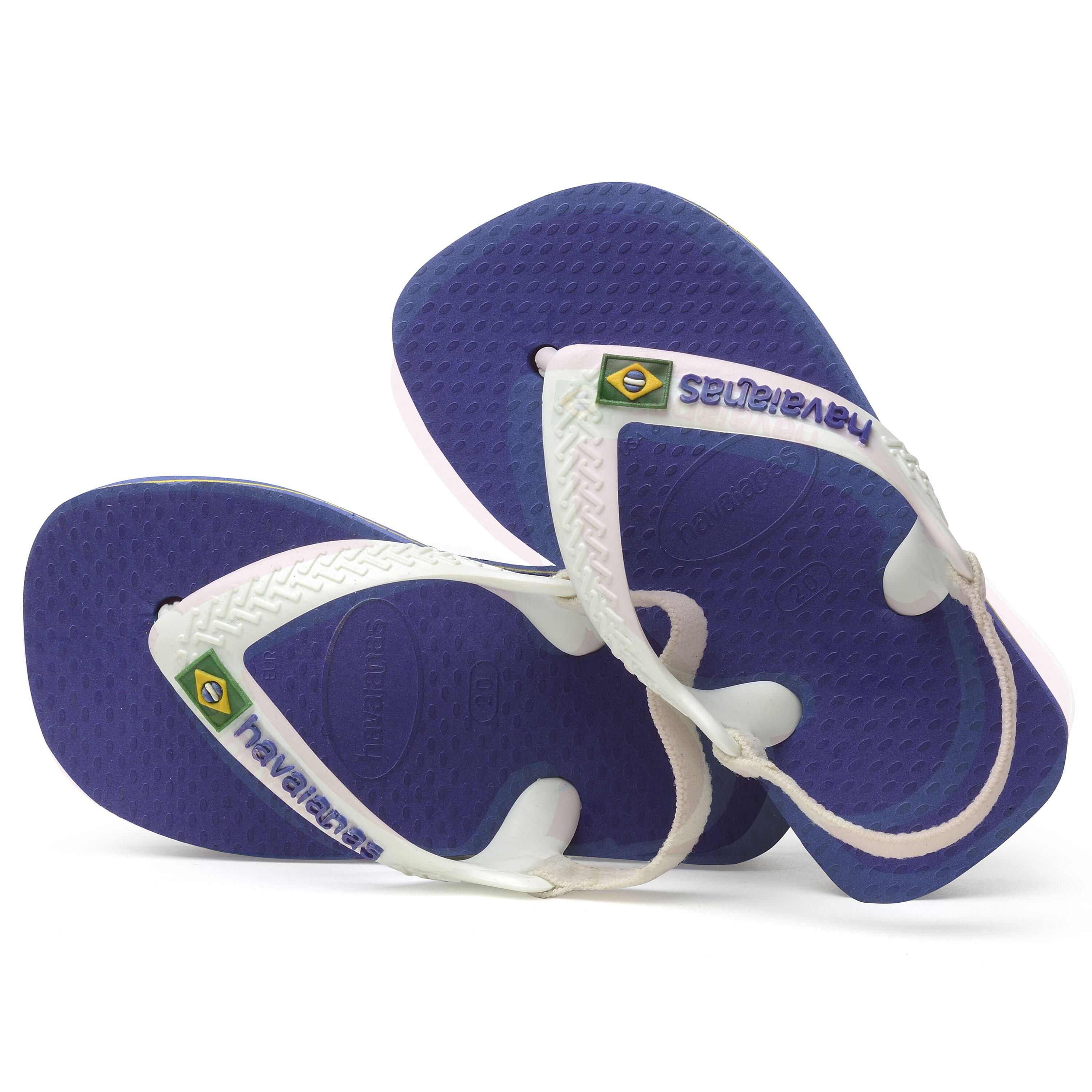 Tongs Sandales Havaianas Bebe Bleues Havaianas Decathlon