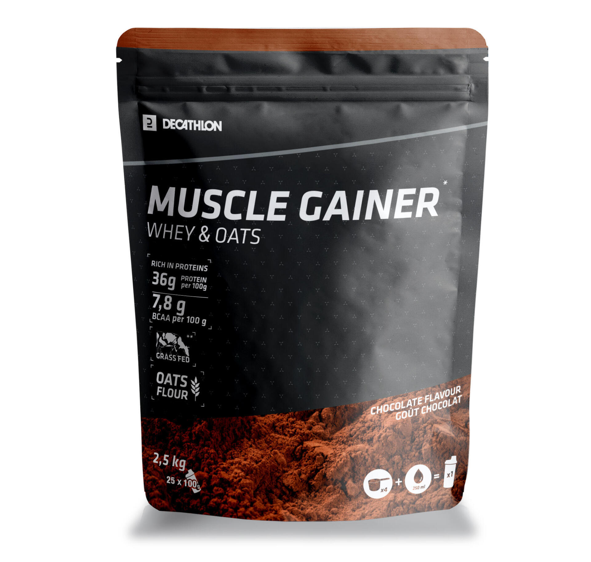 Descobre os nossos Muscle Gainer para a tua receita de papa de aveia proteica