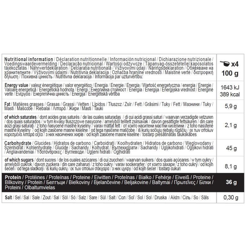 Muscle gainer ovăz și zer gust de ciocolată 1,5kg