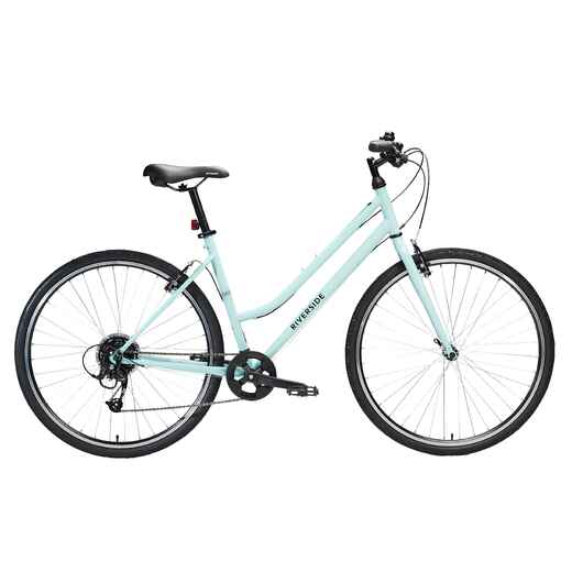 
      Trekingový bicykel Riverside 120 zelený pastelový
  