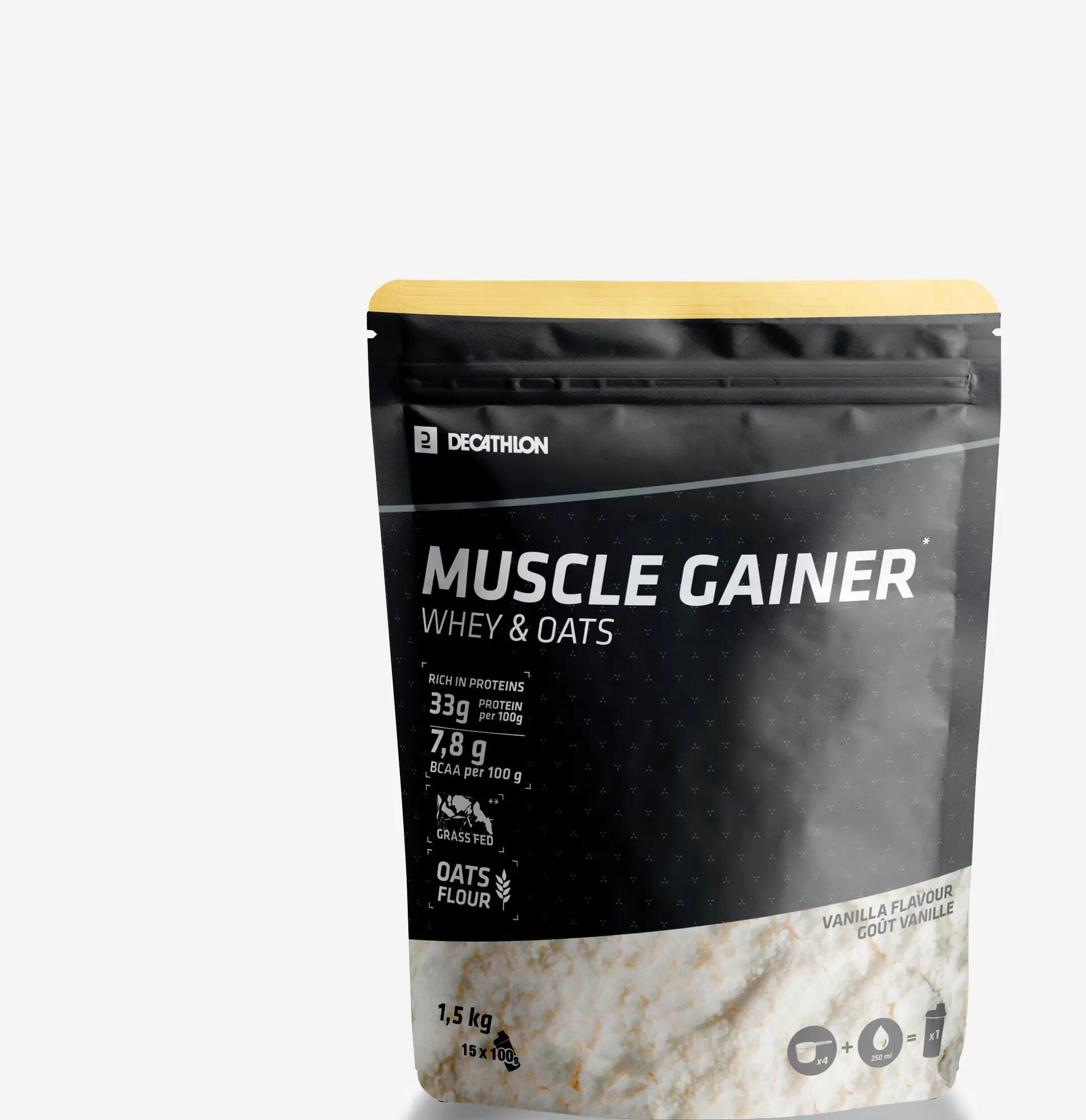 Decathlon Muscle Gainer: protein powder for bulking-up