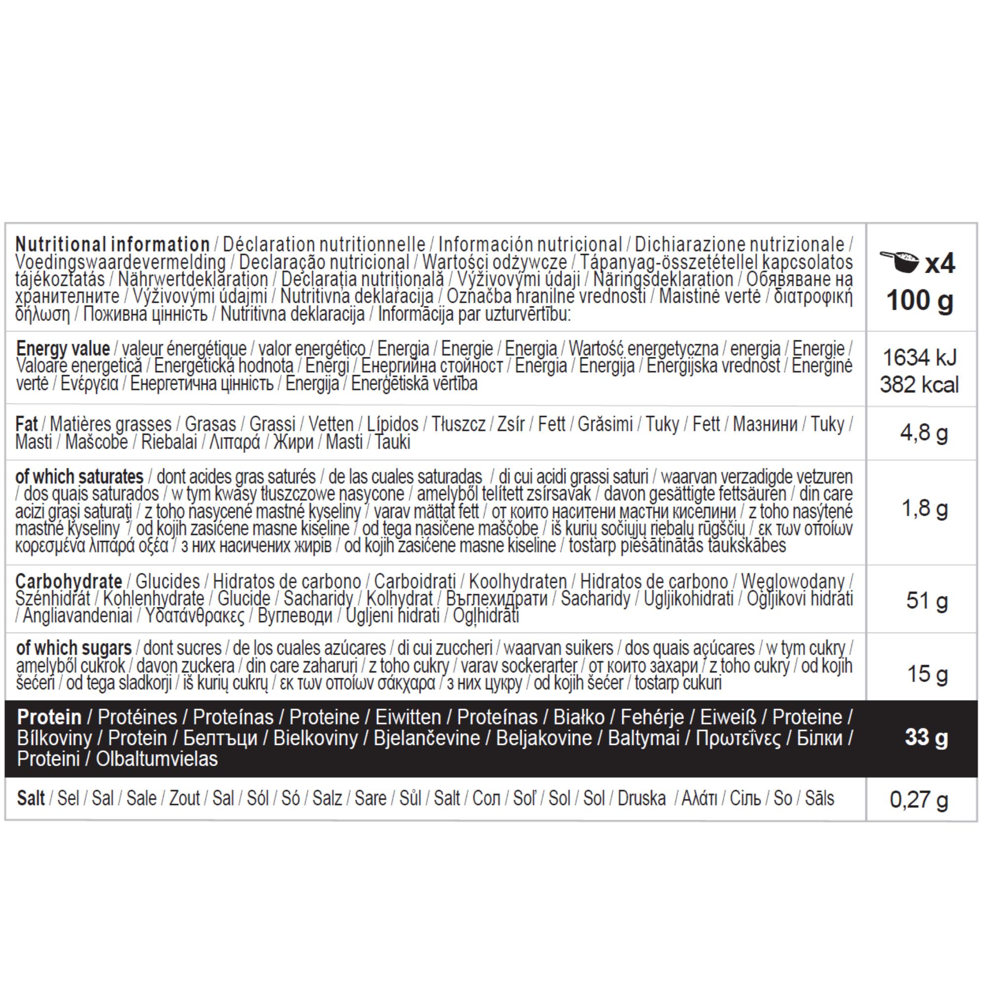 Muscle gainer avoine et whey vanille 1,5kg 2/5
