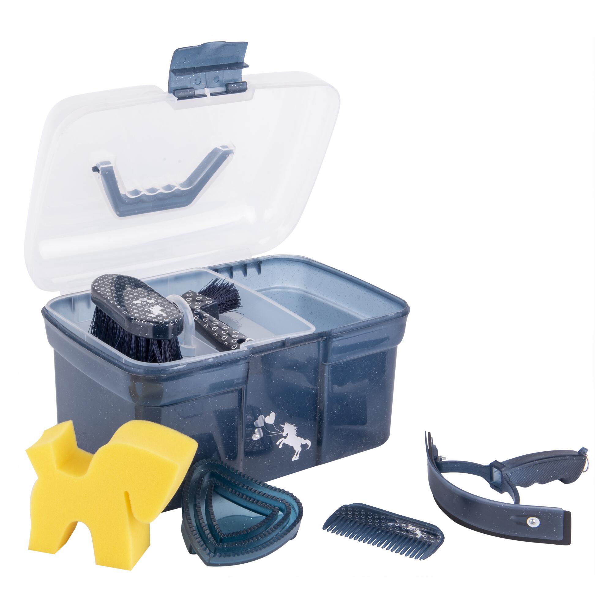 Waldhausen Putzkasten Putzzeug-Set Kinder nachtblau | 04057962180666 Waldhausen Putzkasten Putzzeug-Set Kinder nachtblau | 04057962180666