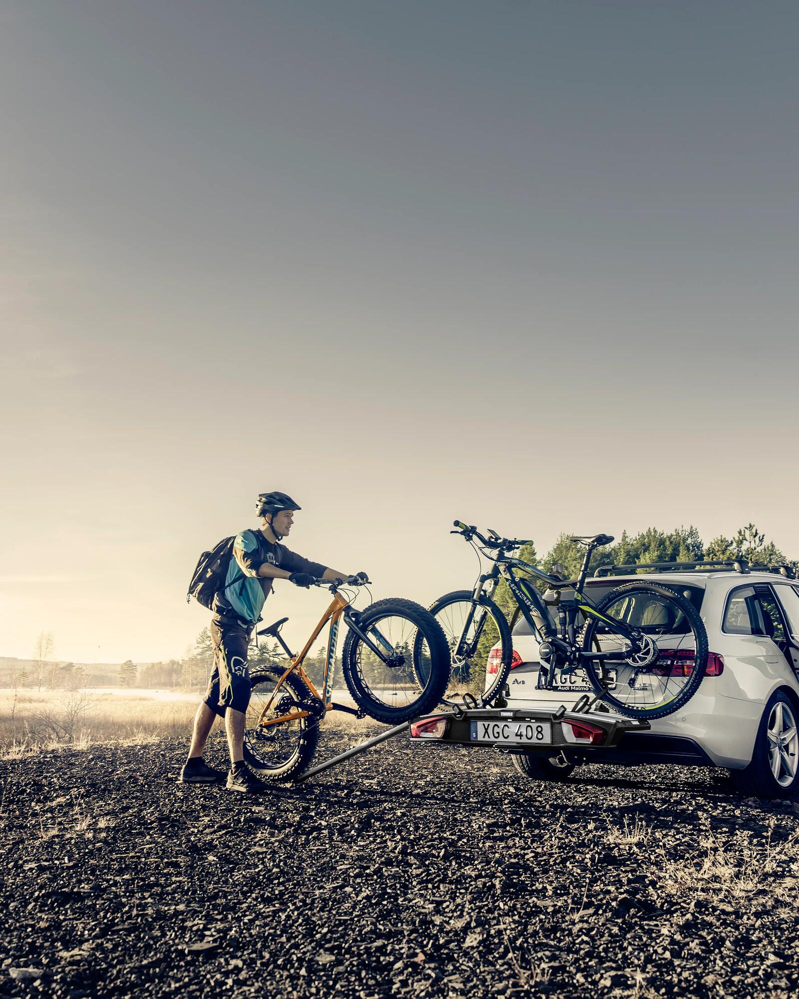 Tow Thule Xpress Towbar Bike Rack Towbar Bike Thule Xpress Bicycle