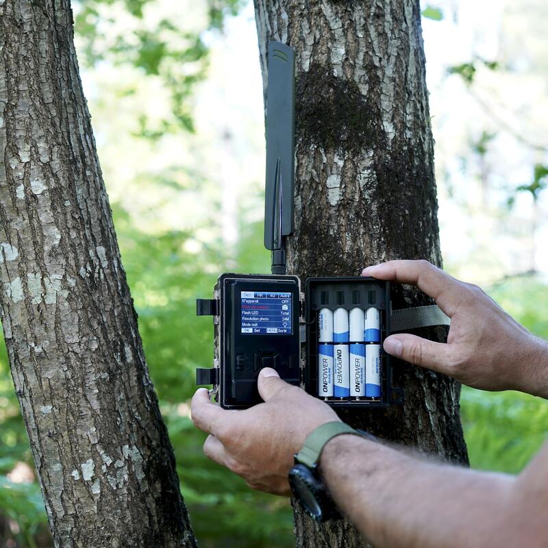 Cámara Fototrampeo Caza Fotográfica Num'axes Móvil 4G PIE 1051 ConTarjeta Sim