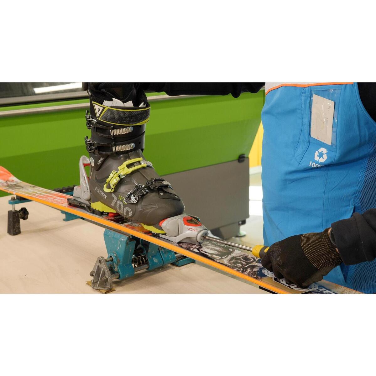 REGLAGE DES FIXATIONS DE SKI MANUELLEMENT (Norme ISO 11088 - ISOSKI)