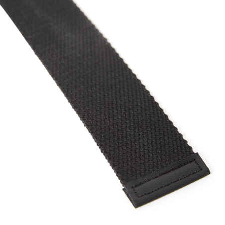 Weight Training Lifting Strap With Wrist Support - Black