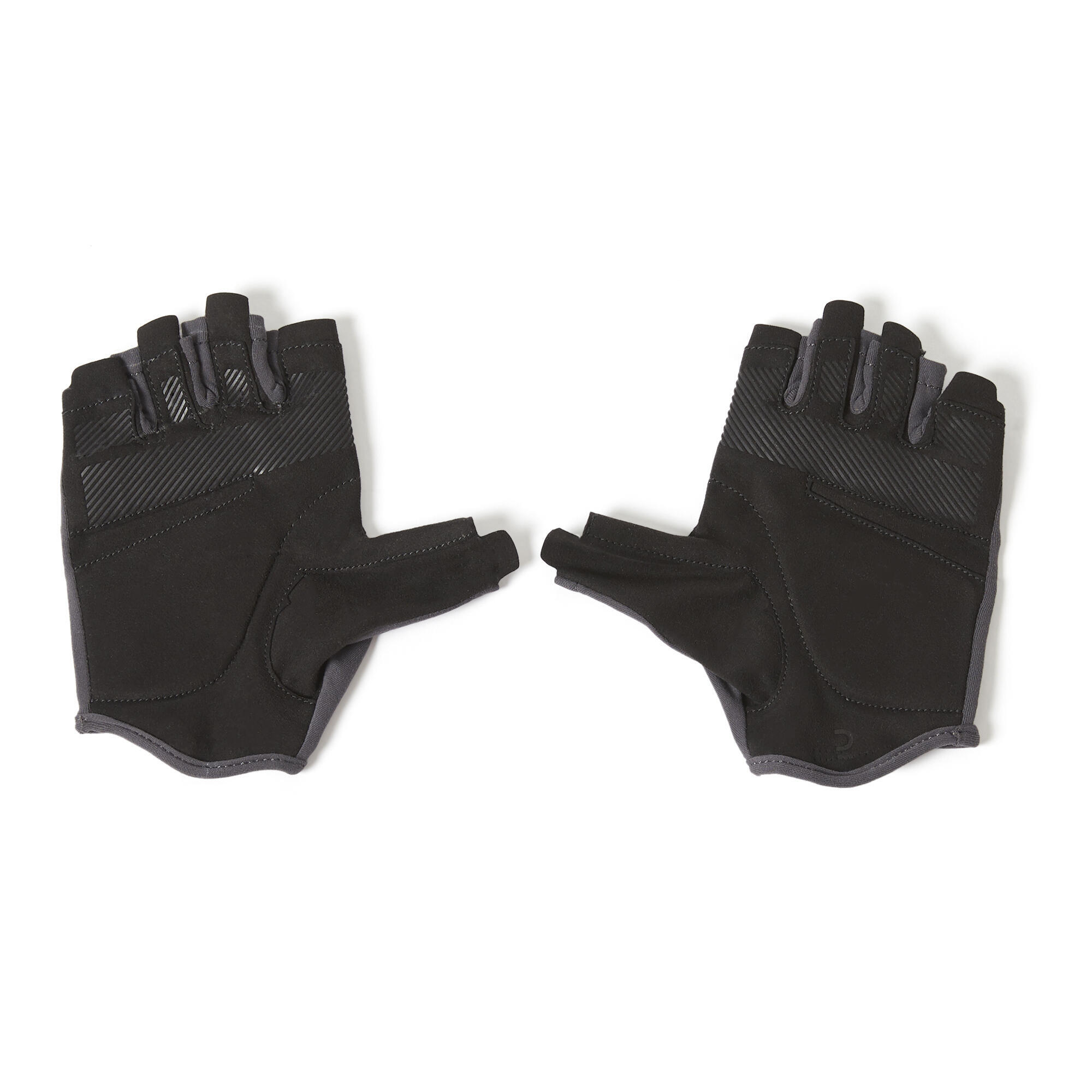 Women's Breathable Weight Training Gloves - Grey 2/3