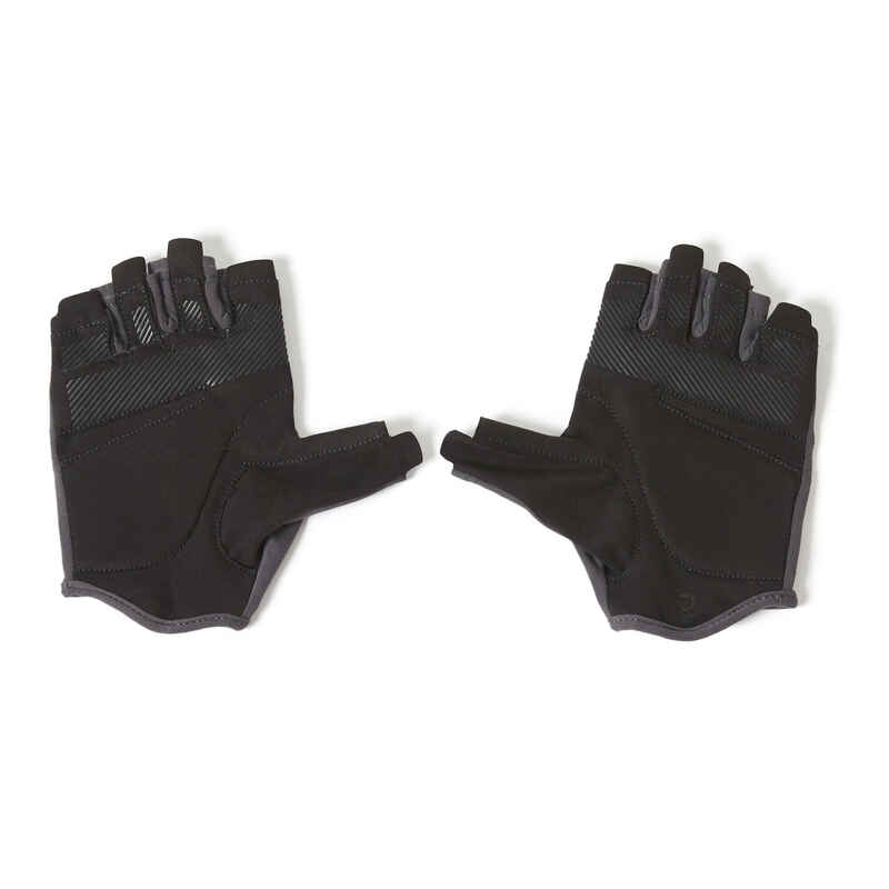 Women's Breathable Weight Training Gloves - Grey