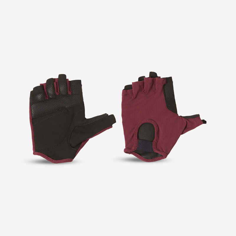 Weight Training Gloves - 100 Black - black - Corength - Decathlon