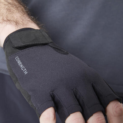 GANTS MUSCULATION 100 NOIR