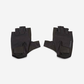 Weight Training Gloves 100, Lightweight, Breathable & Durable - Black