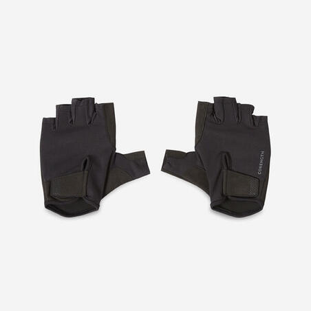 GANTS MUSCULATION 100 NOIR