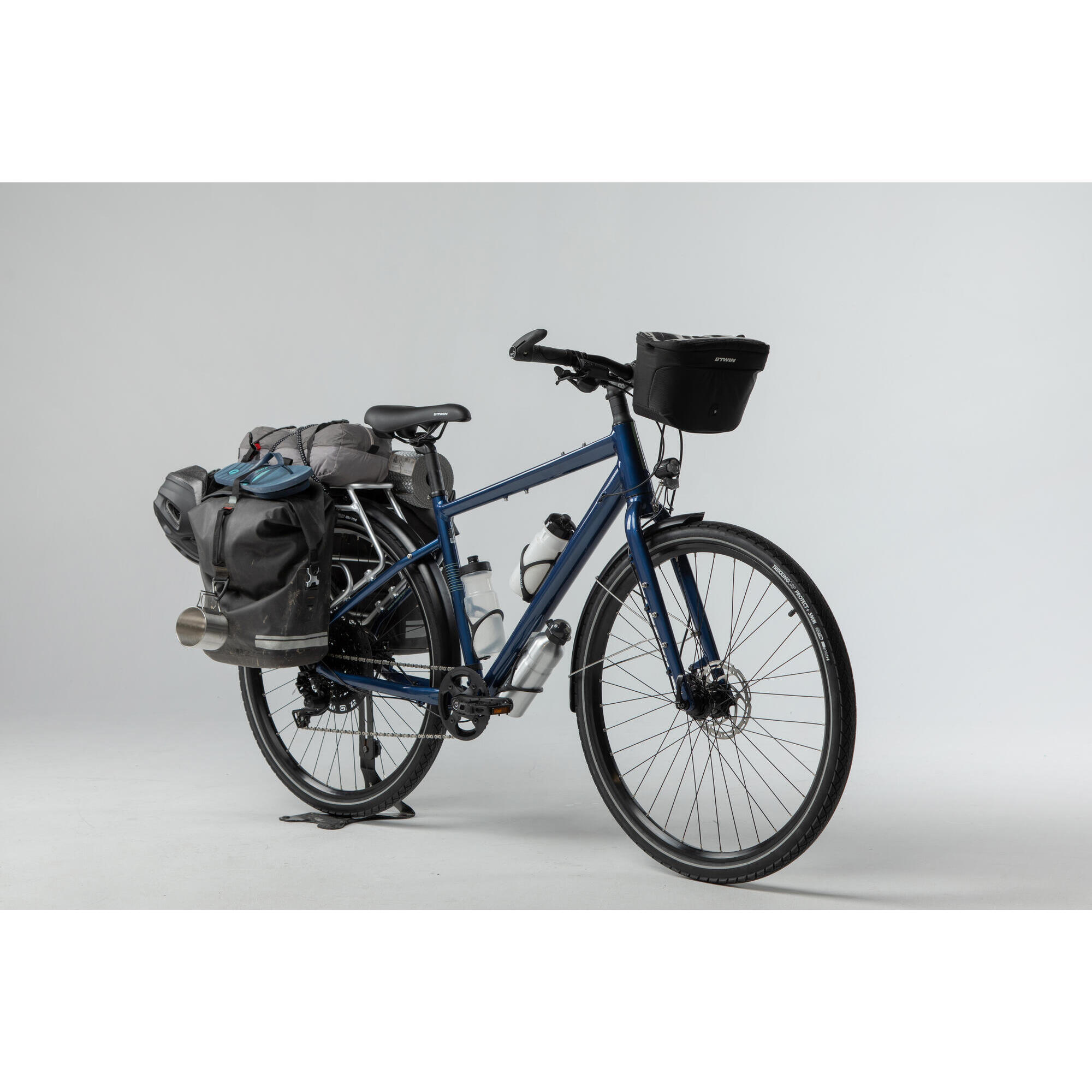 Decathlon touring best sale bike