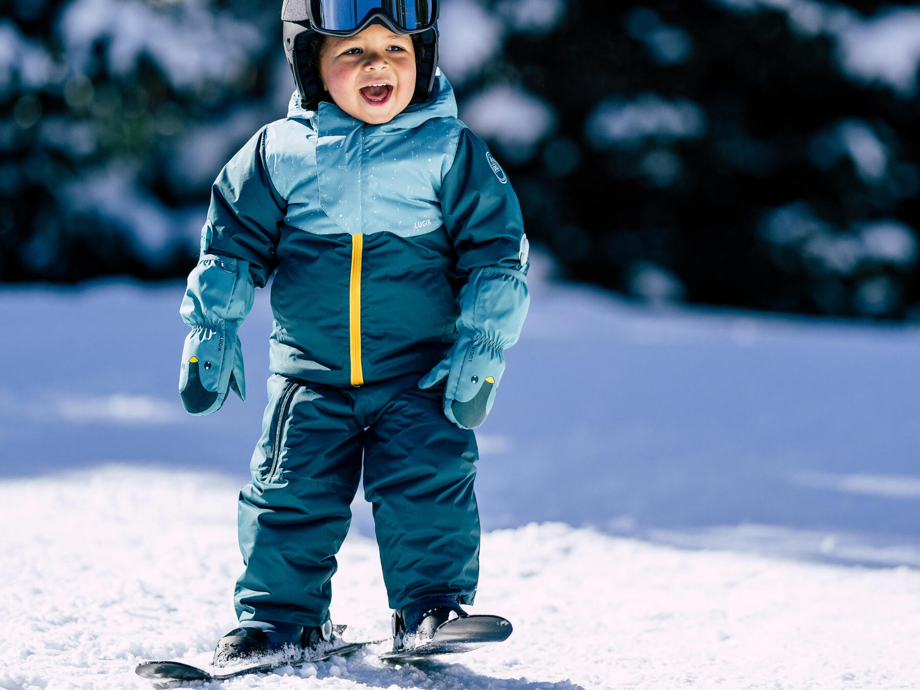 Faire d couvrir le ski aux enfants