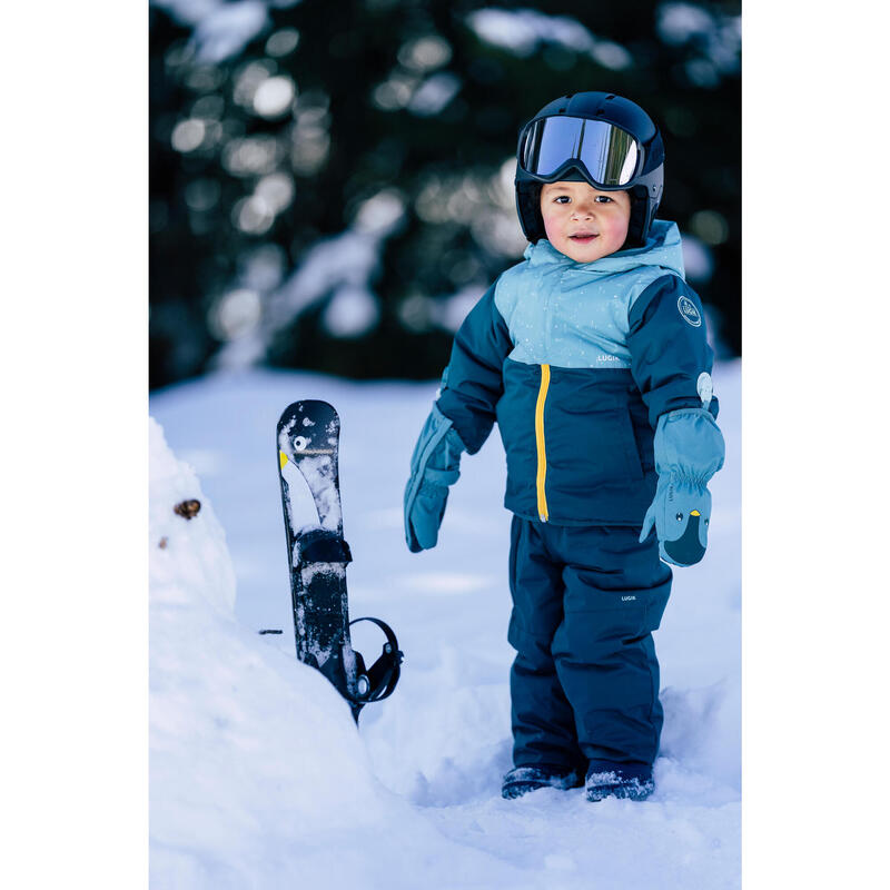 Esquís iniciación con fijaciones apreski Niños Wedze Turn Kid