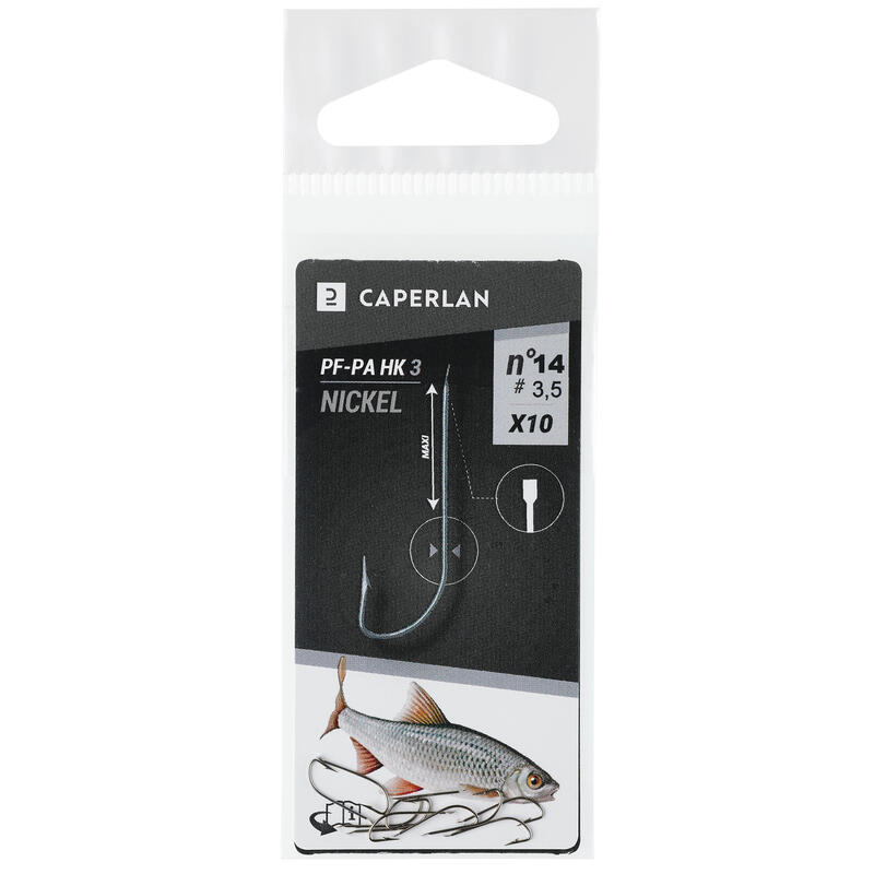 Amo semplice nickel non montato pesca al colpo PA HK 3 x10