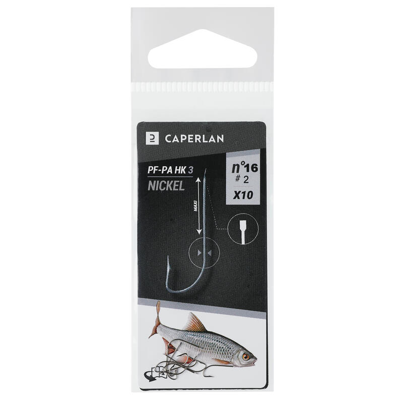 Amo semplice nickel non montato pesca al colpo PA HK 3 x10