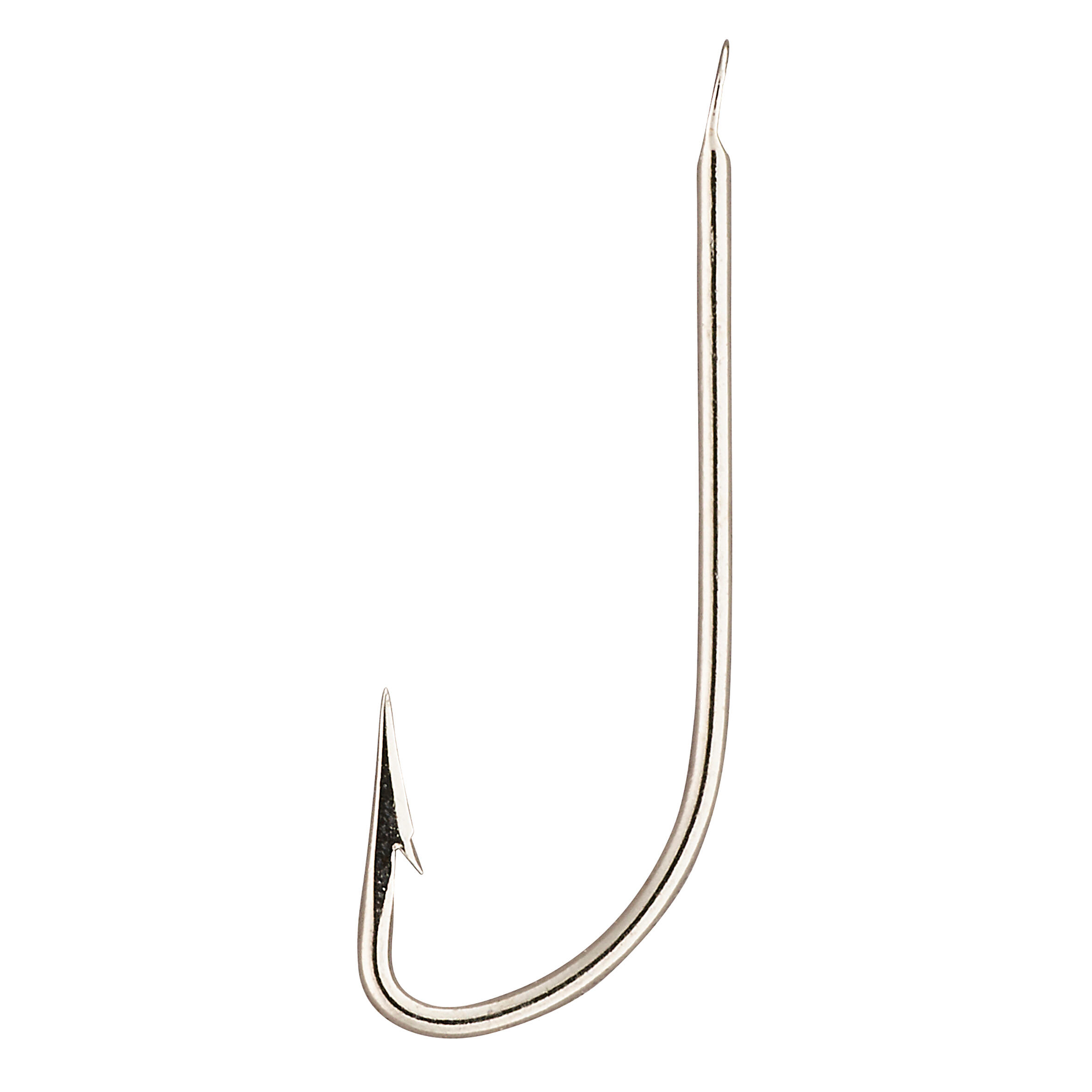 SINGLE NICKEL UNMOUNTED HOOK PA HK 3 X 10  FOR STILL FISHING 6/16