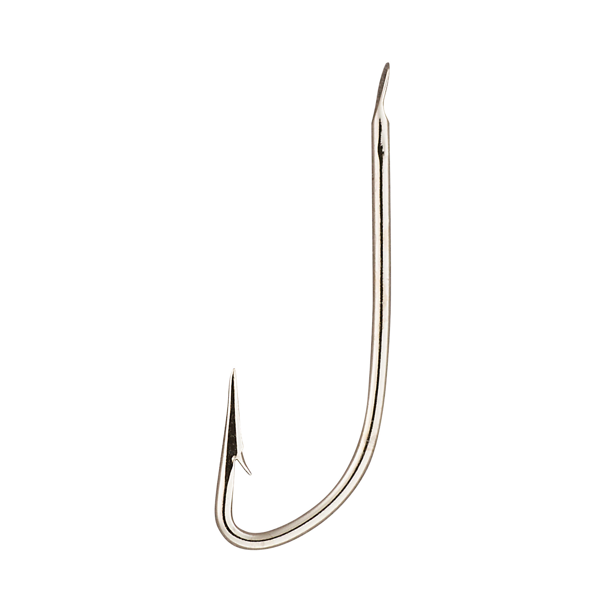 SINGLE NICKEL UNMOUNTED HOOK PA HK 3 X 10  FOR STILL FISHING 12/16