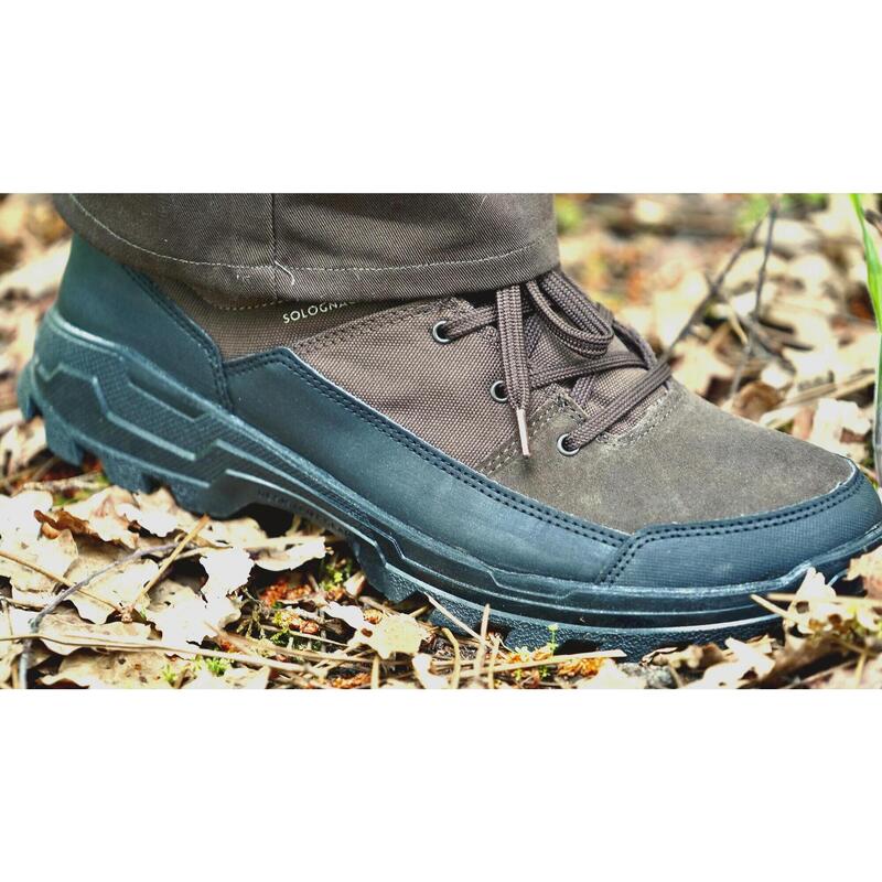 Chaussures chasse respirantes Marron Crosshunt 100 Basse