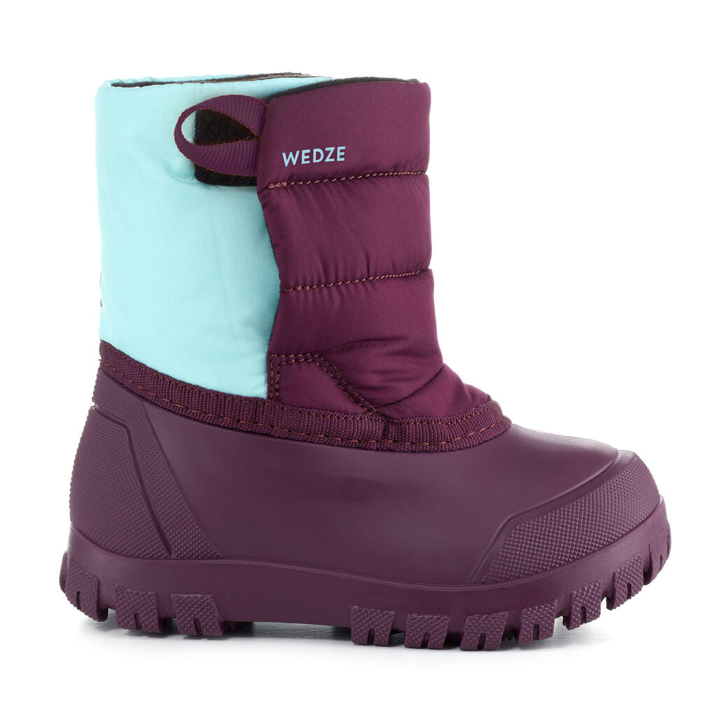 Baby Snow Boots, Baby Après-Ski WARM Turquoise